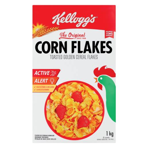 Kellogg's Corn Flakes Cereal 1kg
